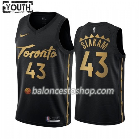 Camiseta Niños NBA Toronto Raptors Pascal Siakam 43 2019-20 Nike City Edition Swingman